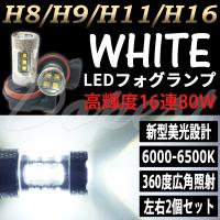 LEDフォグランプ H11 フィット GE6-9/GP1/4 H19.10〜H25.8 白色 | Dopest LED 4 Corp.