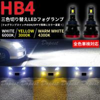 LEDフォグランプ HB4 三色 エスティマ MCR/ACR30/40系 H15.5〜H17.12 | Dopest LED 4 Corp.