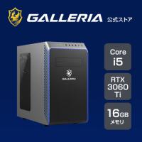ゲーミングPC デスクトップPC 新品 パソコンGALLERIA ガレリア RM5C-R36T Core i5-12400/RTX3060Ti/16GBメモリ/500GB SSD/Windows 11 Home 10883-4352