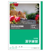 日本ノート　かんがえる学習帳　がくしゅうちょう　ノート　漢字　小学生　宿題　漢字練習　１２０字詰 | どっとカエールプラスワン