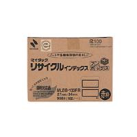 ●ニチバン　マイタック［Ｒ］　リサイクルインデックス　ＯＡ対応　ブンボックス［ＴＭ］　１Ｐ入数（片）：１００シート（９００片）（赤枠） | どっとカエールプラスワン