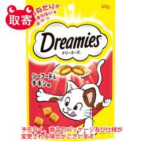 マースジャパン　ドリーミーズ　シーフード＆チキン味　６０ｇ　ペット用品 | どっとカエールプラスワン