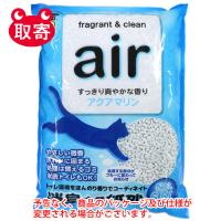 スーパーキャット　ＮＥＷ　ａｉｒ消臭する紙砂　アクアマリン　６．５Ｌ　ペット用品　猫　猫砂　トイレ　トイレ砂　消臭 | どっとカエールプラスワン