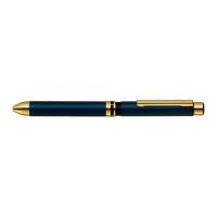 ゼブラ　シャーボＸ　ＴＳ１０　多機能ペン　３色ボールペン＋シャープペン用ボディ（ネイビーゴールド） | どっとカエールプラスワン