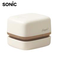 ソニック　リビガク スージーコロン 乾電池式卓上そうじ機　アイボリー | どっとカエールプラスワン