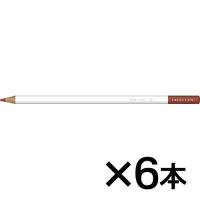 トンボ鉛筆　色鉛筆　色辞典単色ＤＬ１　１セット（６本入） （雀茶　（すずめちゃ）） | どっとカエールプラスワン