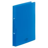 ●リヒトラブ　AQUA DROPs リングファイル〈ツイストリング〉　A4判タテ型(背幅32mm)（青） | petitどっとカエール