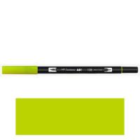 トンボ鉛筆　ＡＢＴ　デュアルブラッシュペン　水彩　マーカー　カラーペン　ツインタイプ　DUALBRUSH　単色（シャトルーズ） | どっとカエール