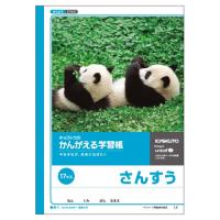 日本ノート　かんがえる学習帳　がくしゅうちょう　ノート　算数　小学生　宿題　さんすう　１７マス | どっとカエール