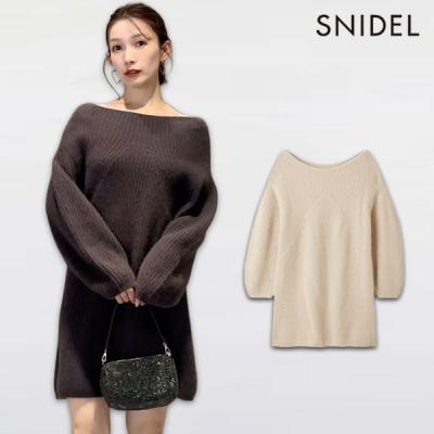snidel 【WEB限定】ロービングチェックミニワンピース WEB限定