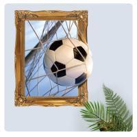 ウォールステッカー サッカーボール 英文字 壁シール モノクロ ゴールにシュート 子供部屋に 送料無料 P20j7m132h N M 通販 Yahoo ショッピング