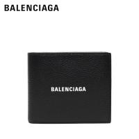 バレンシアガ BALENCIAGA 2つ折り財布 小銭入れ付き ブラック メンズ 