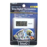 【送料無料】 テトラ デジタル水温計 ホワイト WD-1 75095 | アクアリウム ドリームシアター