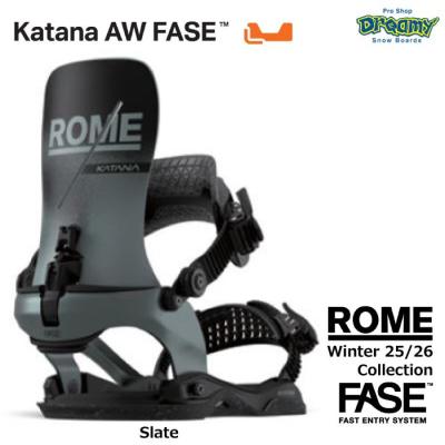 25-26 ROME Katana AW FASE Slateファストエントリーシステム 25-26 ROME Katana AW FASE Slateファストエントリーシステム