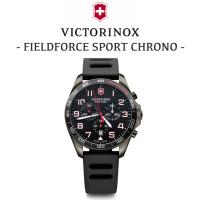 ビクトリノックス 腕時計 フィールドフォース スポーツクロノ 防水 メンズ 時計 FieldForce Sport Chrono VICTORINOX 正規品 3針 ビジネス 黒 241889 OTTD | 1WEEK