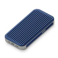 iPhone 14 Pro 6.1インチ 用  ハイブリッド フリップ ケース カバー ブルー PGA PG-22QHF03BL | スマホカバー専門店 ドレスマ