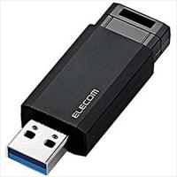 代引不可 ノック式USBメモリ 128GB USB3.1 Gen1 高速データ転送 オートリターン機能 ストラップホール付き Mac/Win対応 エレコム MF-PKU3128GBK | スマホカバー専門店 ドレスマ