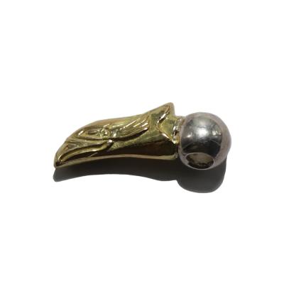 K18 無垢　ビーズ 楽天市場】K18全金ビーズ(横5.4ミリ×高さ3.8ミリ渦無し)1粒売り