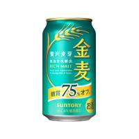 金麦　糖質75％オフ　350ｍｌ　１ケース（２４本入）サントリー　×　2ケース | ドリンク専門店雫