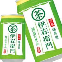 サントリー 緑茶伊右衛門 340g 缶×24本 賞味期限：2ヶ月以上  送料無料 【3〜4営業日以内に出荷】 | ドリンク屋 Yahoo!ショッピング店