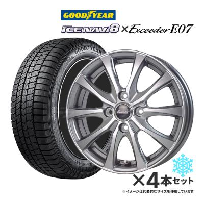 グッドイヤー 自動車 冬タイヤ、ホイールセット（タイヤ幅サイズ：185 