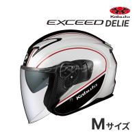 OGK KABUTO EXCEED DELIE ホワイトブラック M(57-58cm) ヘルメット エクシード デリエ オージーケーカブト | ドライブマーケットYahoo!店