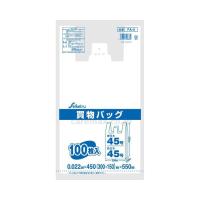 買物バッグ 東45/西45 100枚 白半透明 / FA-005 55cm×45cm×0.022mm(cm-351097)[ケース(10冊)] | ドクターマート介護用品