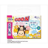 【※法人・施設限定・送料別途】グーン肌にやさしいおしりふきつめかえ用 / 833191 70枚×8P（4）(cm-472583)[ケース(4組入)] | ドクターマート介護用品