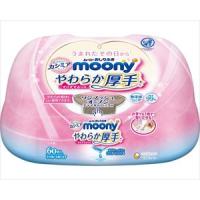 【※法人・施設限定・送料別途】ムーニー　おしりふきやわらか厚手本体 / 15737　60枚(cm-490961)[ケース(12個入)] | ドクターマート介護用品