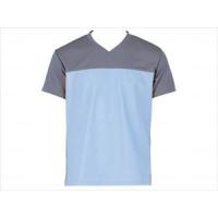 【※送料別途】フットマーク入浴介護Ｔシャツ ブルー 3L(wf-674056-13)【単位：1】 | ドクターマート介護用品