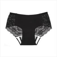 吸水型サニタリーショーツレースタイプ 87902APS L ブラック 吸水ショーツ 25-3541-01ブラック L【アツギ】(87902APS)(25-3541-01)【1単位】 | ドクターマートアネックス