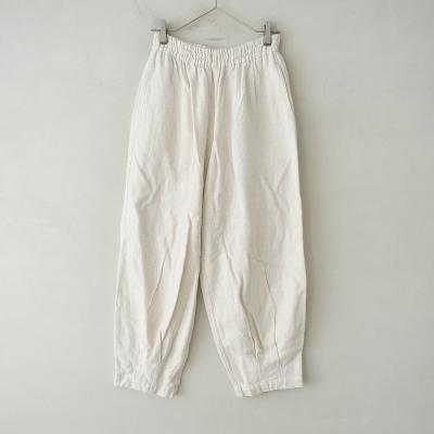 うさとの服 モモンガパンツ 生成り 手織り うさとの服 モモンガパンツ