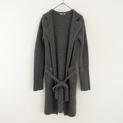 n100 エヌワンハンドレッド　ダークグレー カーディガン 長袖　カシミヤ100 n100 エヌワンハンドレッド ダークグレー カーディガン 長袖 カシミヤ