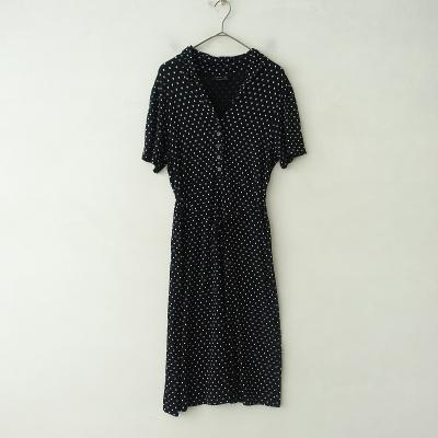 【新品】agnes b. アニエスベー ドレスワンピース ドット柄 サイズ2 agnes b.（ロングワンピース/マキシワンピース）のフリマ