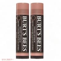 【2本セット】Burt's Bees 100% Natural Tinted Lip Balm, Zinnia 2 Tubes バーツビーズ ティンテッドリップバーム [ジニア] 2本 色付きリップ | メタストア ヤフー店