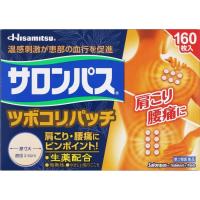 サロンパス ツボコリパッチ 160枚 第3類医薬品 セルフメディケーション税制対象　メール便送料無料 | くすりのポニー