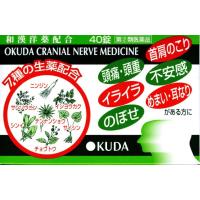 奥田脳神経薬　40錠　指定第2類医薬品　奥田製薬　メール便対応商品　送料185円　代引き・配達指定日不可 | くすりのヤナガワ