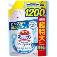 花王 バスマジックリン お風呂用洗剤 スーパークリーン 香りが残らない 詰替 スパウト大 1200ml | ドラッグ ヒーロー ヤフー店