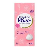 花王石鹸ホワイト アロマティック・ローズの香り 普通サイズ ６コ箱 510g | ドラッグ ヒーロー ヤフー店