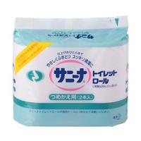 花王 サニーナトイレットロール 詰め替え用 25m（2枚重ね）×2本×24パック | ドラッグピュア ヤフー店