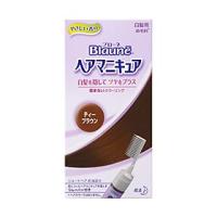 花王 ブローネ ヘアマニキュア ティーブラウン クシ付 【北海道・沖縄は別途送料必要】 | ドラッグピュア ヤフー店