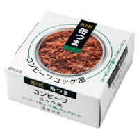 【送料無料】国分株式会社　K&amp;K 缶つま　コンビーフ ユッケ風 80g入×6缶セット【△】 | ドラッグピュア ヤフー店