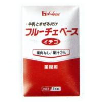 ポイント8倍相当 ハウス食品株式会社 フルーチェベース＜イチゴ＞ 1kg×6入 | ドラッグピュア ヤフー店