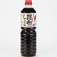 福山醸造 『トモエ日高昆布しょうゆ 塩分カット 1L×3本セット』 （ご注文後のキャンセルは出来ません） （商品発送までにお時間がかかる場合がございます） | ドラッグピュア ヤフー店