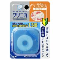 【定形外郵便で送料無料でお届け】 ライオン株式会社 クリニカアドバンテージ なめらかスリムフロス ４０ｍ 【TK140】 | ドラッグピュア ヤフー店