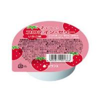 バランス株式会社 おいしいプロテイン・ゼリー いちご味 74g×24個 【北海道・沖縄は別途送料必要】 | ドラッグピュア ヤフー店