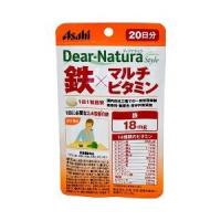 アサヒフードアンドヘルスケア株式会社 アサヒ・ディアナチュラ(dear-natura）Dear-Natura ディアナチュラスタイル 鉄×マルチビタミン 20日分(20粒)【CPT】 | ドラッグピュア ヤフー店