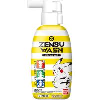 ZENBU WASH ゼンブウォッシュ ポケットモンスター 300ml　納期1週間程度 | ドラッグストアポニー