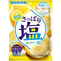 さっぱり塩飴 塩レモン味 64g UHA味覚糖 | ドラッグストアポニー