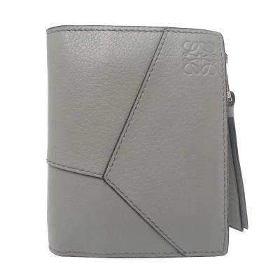 【りーめい】LOEWE グレー 二つ折り財布 ロエベ LOEWE LOEWE 二つ折り財布 WALLET COMPACT C660W73X02